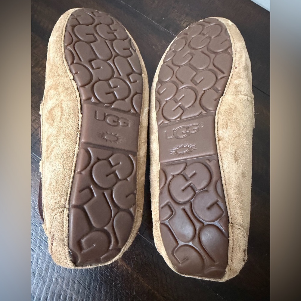 UGG Tan and Brown Slippers - Picture 5 of 8